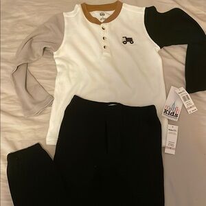 Kids Long Sleeve Shirt with Pants